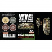 AK Interactive RCS126 WWII German Tank Interior Colors SET