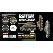 AK Interactive RCS128 British Army AFV Colors. North-West Europe 1944-1945 SET