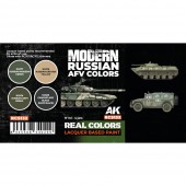 AK Interactive RCS132 Modern Russian AFV Colors SET