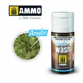 AMMO A.MIG-0700 ACRYLIC WASH Brown Wash for Dark Yellow