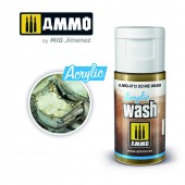 AMMO A.MIG-0712 ACRYLIC WASH Ochre Wash