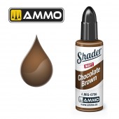 AMMO A.MIG-0756 MATT SHADER Chocolate Brown