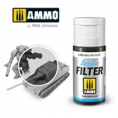 AMMO A.MIG-0802 ACRYLIC FILTER Night Black