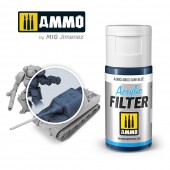 AMMO A.MIG-0803 ACRYLIC FILTER Dark Blue