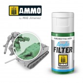 AMMO A.MIG-0826 ACRYLIC FILTER Phthalo Green