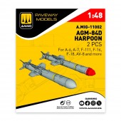 AMMO A.MIG-11002 AGM-84D Harpoon (2 pcs) 1:48