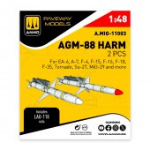 AMMO A.MIG-11003 AGM-88 HARM (2 pcs) 1:48
