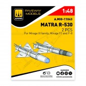 AMMO A.MIG-11043 Matra R-530 (2 pcs) 1:48