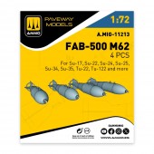 AMMO A.MIG-11213 FAB-500 M62 (4 pcs) 1:72
