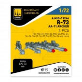 AMMO A.MIG-11246 R-73 - AA-11 Archer (4 pcs) 1:72