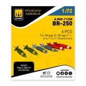 AMMO A.MIG-11250 BP-250 (6 pcs) 1:72