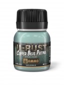 AMMO A.MIG-2255 U-RUST Copper Blue Patina (40mL)