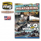 AMMO A.MIG-4508 THE WEATHERING MAGAZINE 9 - K.O. and Wrecks (English)