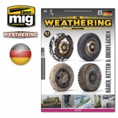 AMMO A.MIG-4924 THE WEATHERING MAGAZINE 25 - Rader, Ketten & Oberflachen (Deutsch)