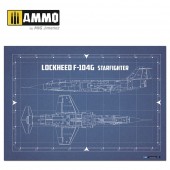AMMO A.MIG-6004 F-104G Starfighter - VISUAL MODELERS GUIDE (English, Castellano, Italiano)