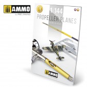 AMMO A.MIG-6144 Propeller Planes 1/144 Vol. 1 (English, Castellano)