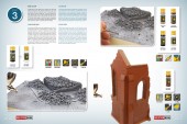 AMMO A.MIG-6510 SOLUTION BOOK 09 - How to Paint Brick Buildings (English Castellano Francais Deutsch)