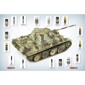 AMMO A.MIG-6529 SOLUTION BOOK 23 - How to Paint WWII German Late-War Vehicles (English Castellano Francais Deutsch)