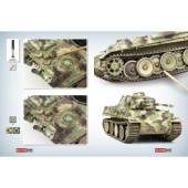 AMMO A.MIG-6529 SOLUTION BOOK 23 - How to Paint WWII German Late-War Vehicles (English Castellano Francais Deutsch)