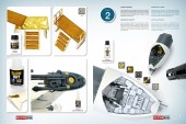 AMMO A.MIG-6533 SOLUTION BOOK 28 - How to Paint Rebel Galactic Starships (English Castellano Francais Deutsch)