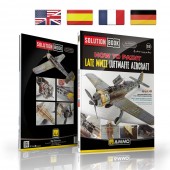 AMMO A.MIG-6535 SOLUTION BOOK PREMIUM 32 pcs.How to Paint Late WWII Luftwaffe Aircraft (Multilingual)