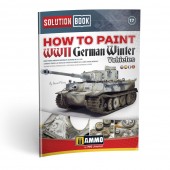 AMMO A.MIG-6601 SOLUTION BOOK 17 - How to Paint WWII German Winter Vehicles - (Multilingual)