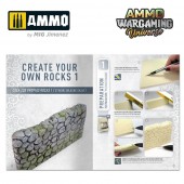 AMMO A.MIG-6930 AMMO WARGAMING UNIVERSE Book 11 - Create your own Rocks (Multilingual Book)
