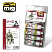 AMMO A.MIG-7023 Soviet uniforms WWII Figures Set