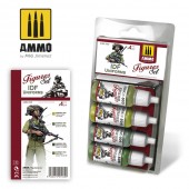 AMMO A.MIG-7030 IDF Uniforms Figures Set