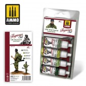 AMMO A.MIG-7034 US Vietnam Uniform Figures Set