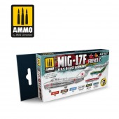 AMMO A.MIG-7254 MIG-17F Fresco C U.S.S.R-East Germany Set