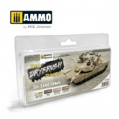 AMMO A.MIG-7304 DRYBRUSH Set Sand Colors Set