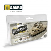 AMMO A.MIG-7304 DRYBRUSH Set Sand Colors Set