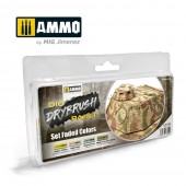 AMMO A.MIG-7306 DRYBRUSH Set Faded Colors Set