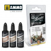 AMMO A.MIG-7326 SHADER Set Industrial Aged