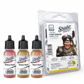 AMMO A.MIG-7332 Matt SHADER Set Flesh Shadow