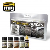 AMMO A.MIG-7438 Wet Earth Tracks Weathering Set