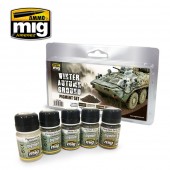 AMMO A.MIG-7455 Winter Autumn Ground Pigment Set