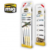 AMMO A.MIG-7603 Chipping and Detailing Brush Set