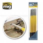 AMMO A.MIG-7606 Rubber Brush Set