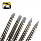 AMMO A.MIG-7606 Rubber Brush Set