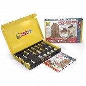 AMMO A.MIG-7710 SOLUTION BOX 09 - Brick Buildings Colors and Weathering System