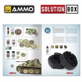 AMMO A.MIG-7729 SOLUTION BOX 23 -WWII German Late War Vehicles. Colors and Weathering System