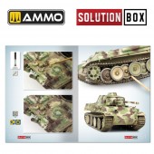 AMMO A.MIG-7729 SOLUTION BOX 23 -WWII German Late War Vehicles. Colors and Weathering System