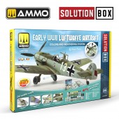 AMMO A.MIG-7730 SOLUTION BOX 25 - Early WWII Luftwaffe Aircraft - Colors and Weathering System