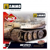 AMMO by MIG Jimenez A.MIG-7807 SUPER PACK Mud Effects 