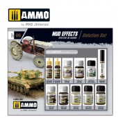 AMMO by MIG Jimenez A.MIG-7807 SUPER PACK Mud Effects 