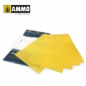 AMMO A.MIG-8043 Masking Sheets (x5 sheets, 280mm x 195mm, adhesive)