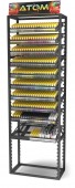AMMO A.MIG-8192 Full ATOM Rack (180 ATOM Colors 20mL x 6 pcs. each)