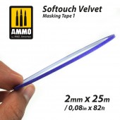 AMMO A.MIG-8240 Softouch Velvet Masking Tape 1 (2mm x 25M)